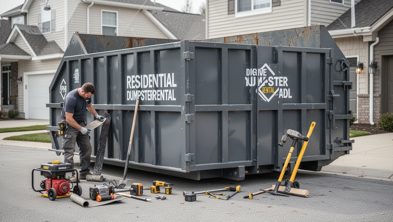 Residential Dumpster Rental